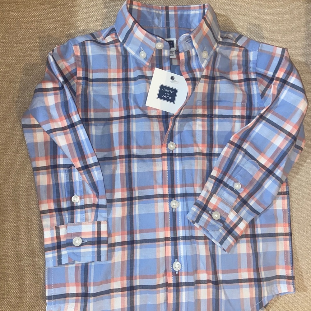 Janie and Jack Button Down